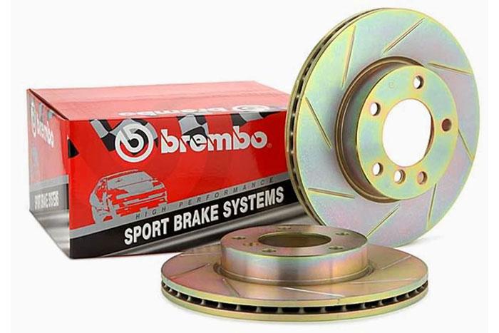 RS009000, Brembo High carbon steel brake discs, Rear axle, Slotted and zinc coated, Alfa Romeo 155 (167), 1.7 T.S., 113 PK, 04/1993-04/1996, Diameter 240mm, Thickness 11mm, Height 40 mm